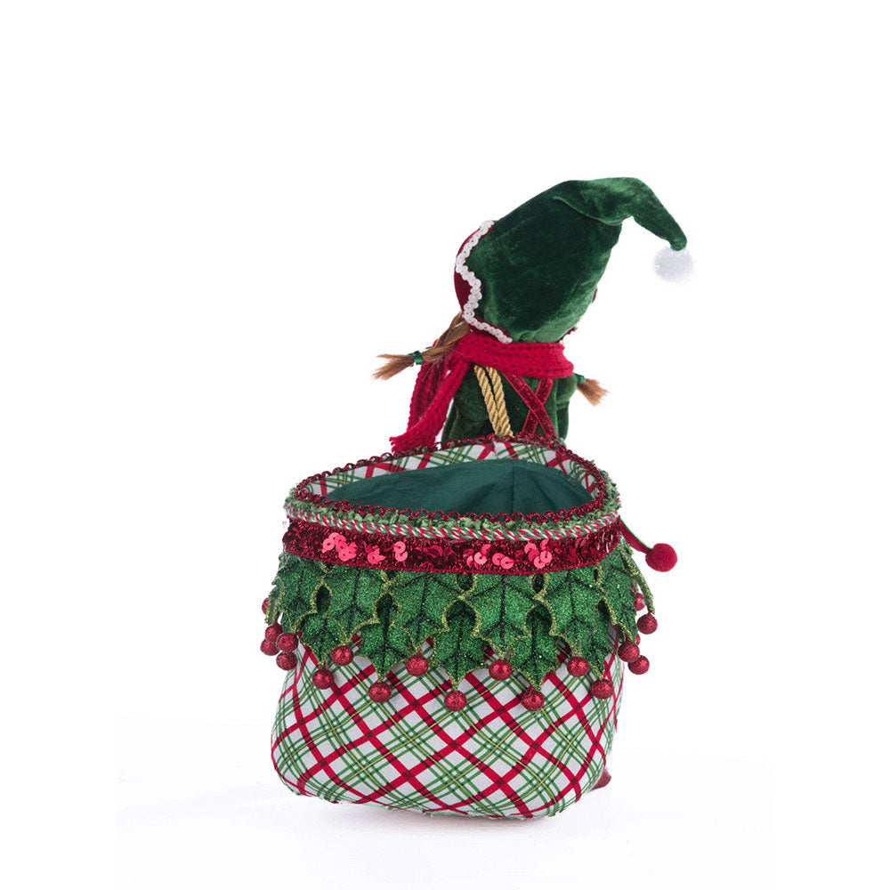 Winter Snowdrop Elf With Bag by Katherine's Collection image 2