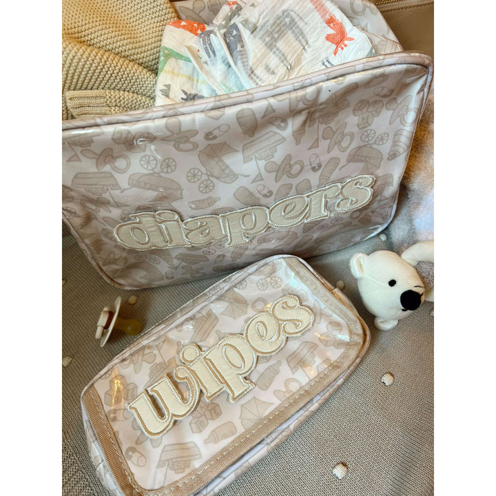 Wipes Pouch - Clear Coat Bag