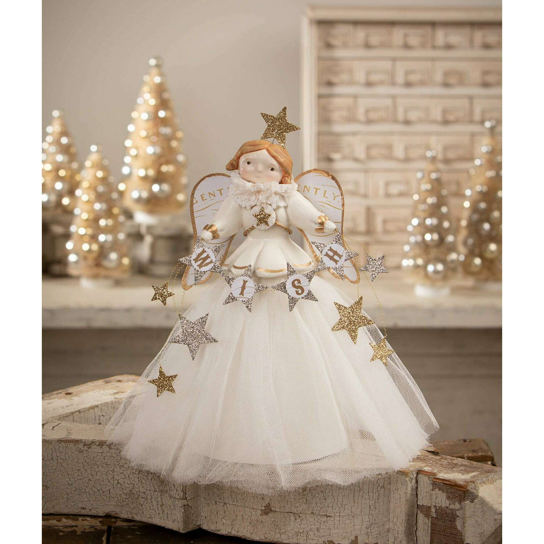 Wish Angel Treetopper by Bethany Lowe Designs, christmas decor