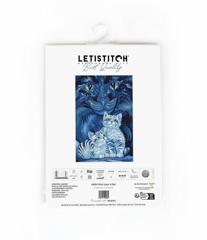 Wish Upon A Star L8064 Counted Cross Stitch Kit