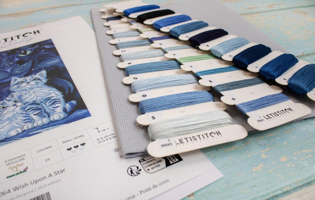 Wish Upon A Star L8064 Counted Cross Stitch Kit