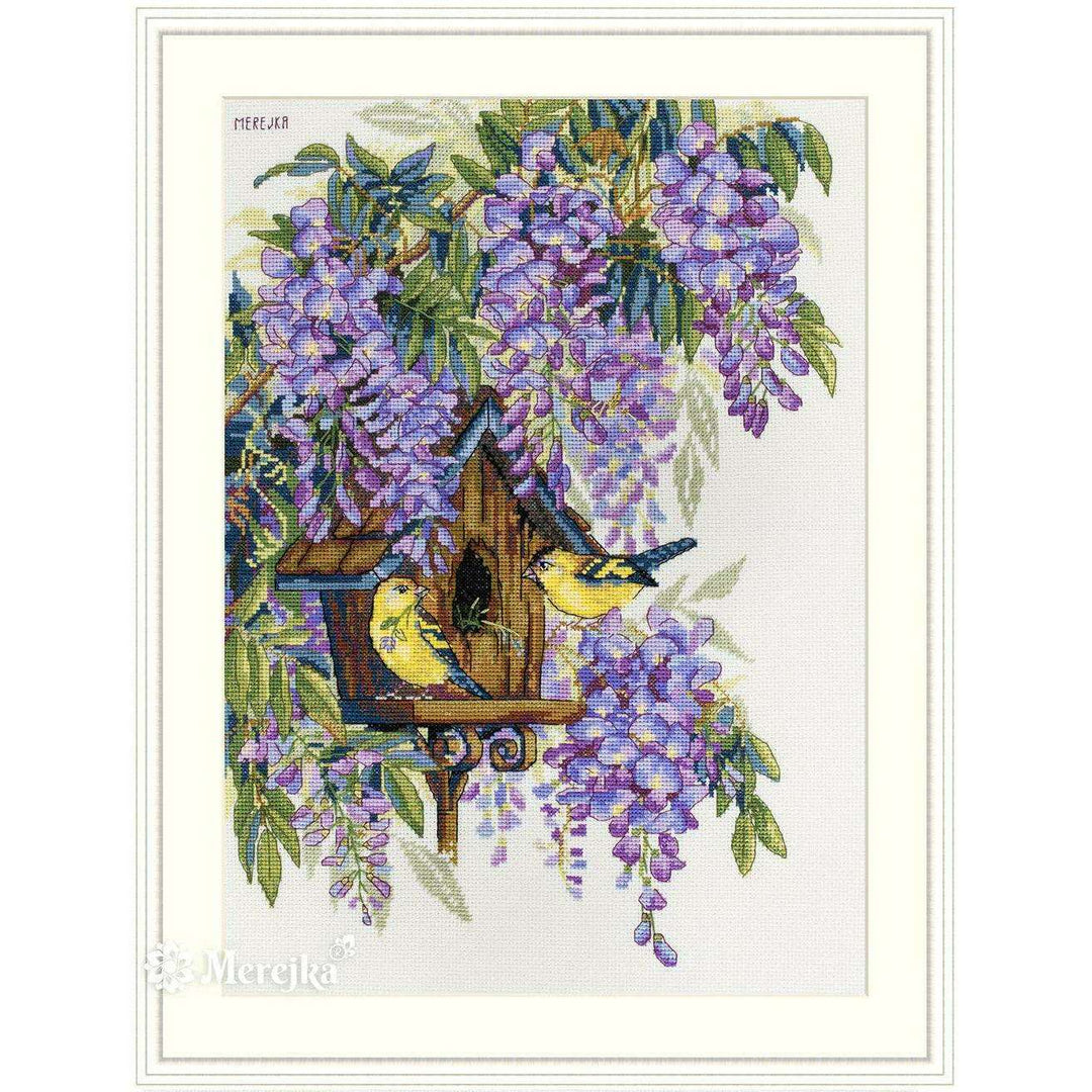 Wisteria K-137 Counted Cross-Stitch Kit