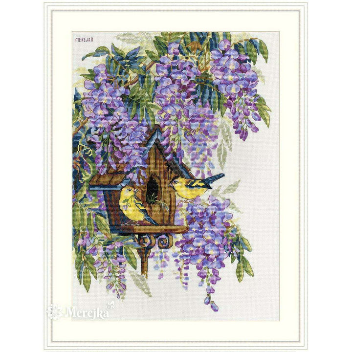 Wisteria K-137 Counted Cross-Stitch Kit