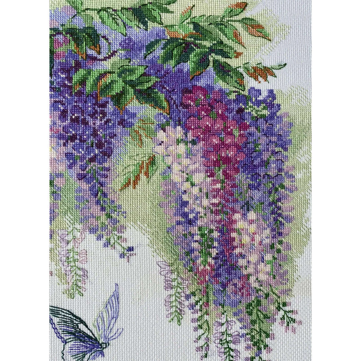 Wisteria R1672 Counted Cross Stitch Kit