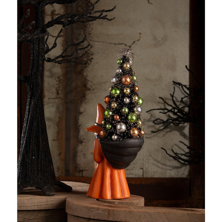 Witch Carrying Tree by Bethany Lowe Designs image 2