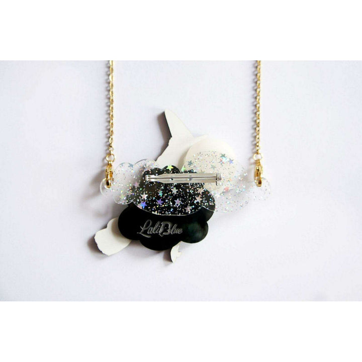 Witch Convertible Necklace-Brooch by Laliblue - Quirks!
