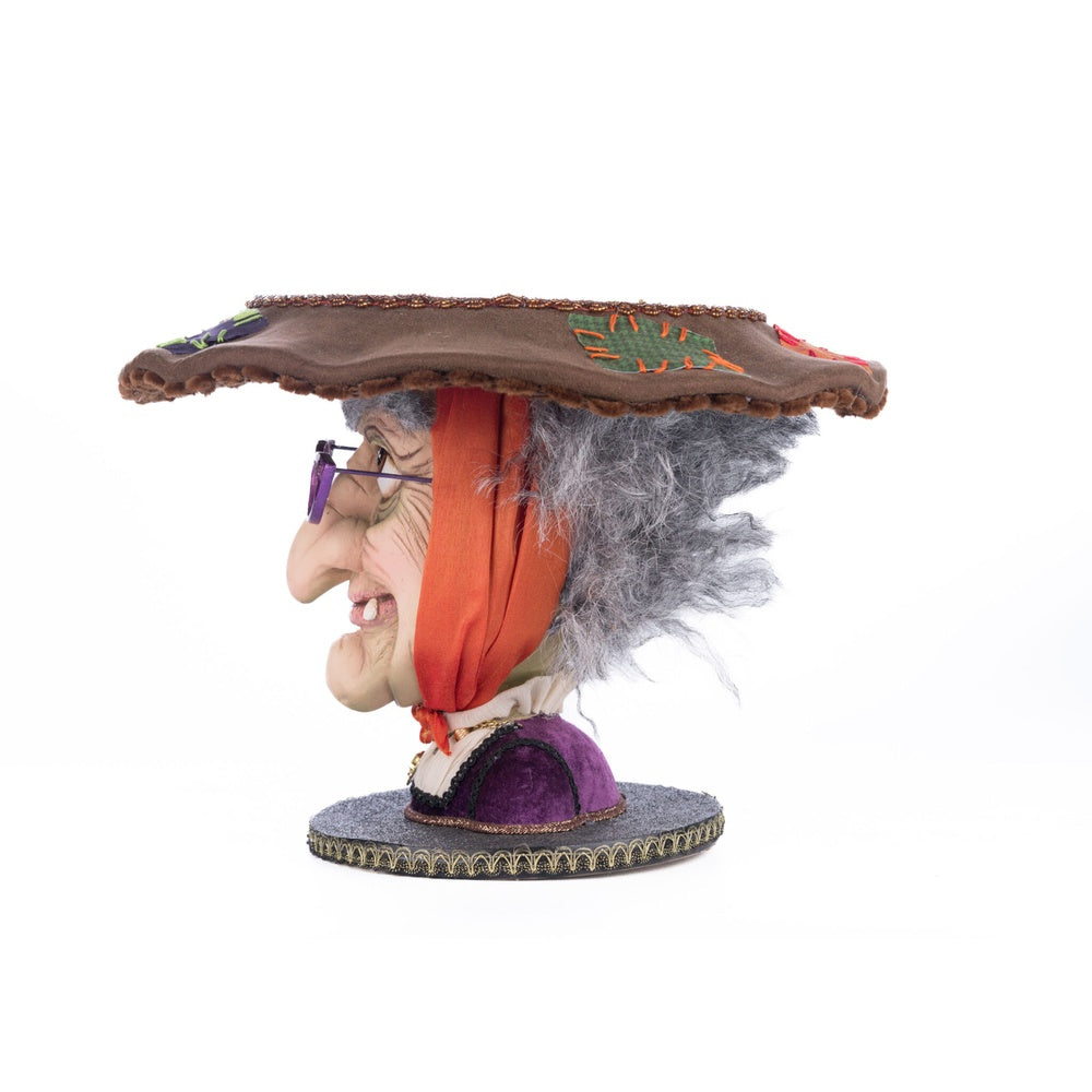 Witch Head Cake Plate by Katherine's Collection  2