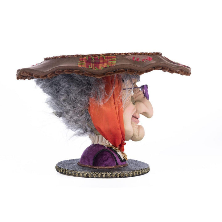 Witch Head Cake Plate by Katherine's Collection  4