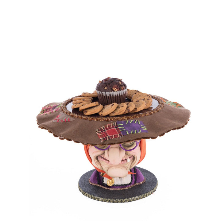 Witch Head Cake Plate by Katherine's Collection  8