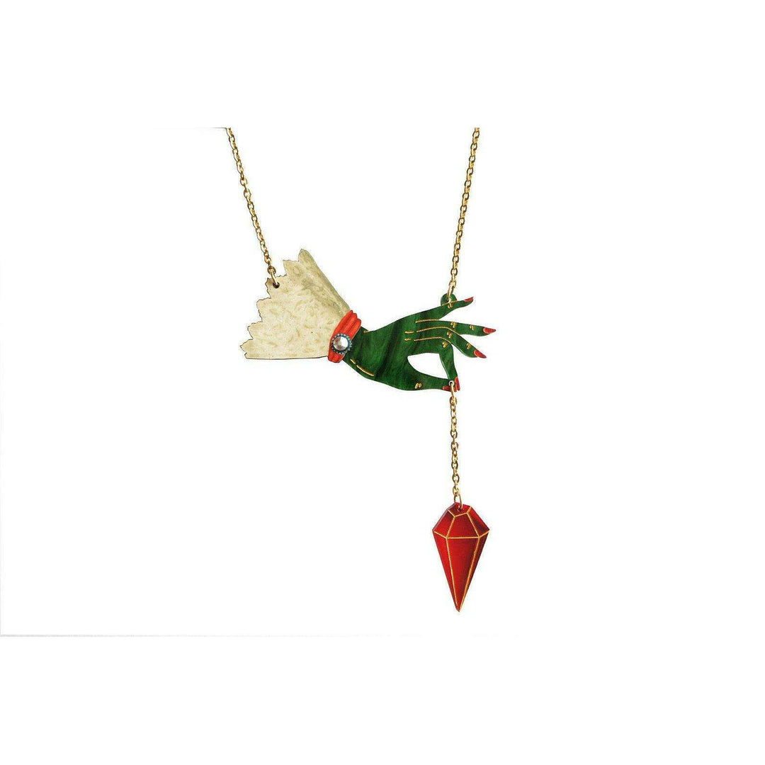 Witch Pendulum Halloween Necklace by Laliblue - Quirks!