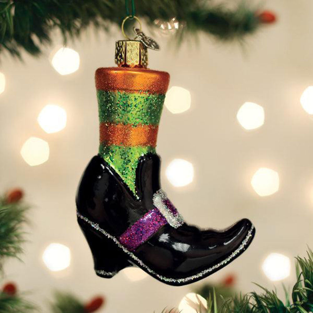 Witches Shoe Ornament by Old World Christmas image 1