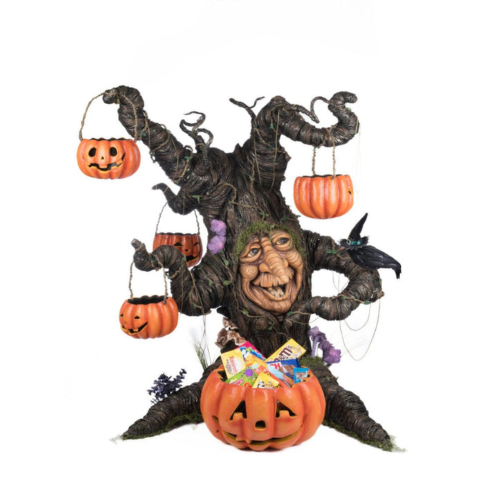 Witching Willow Tree with Jack O Lanterns by Katherine's Collection  5