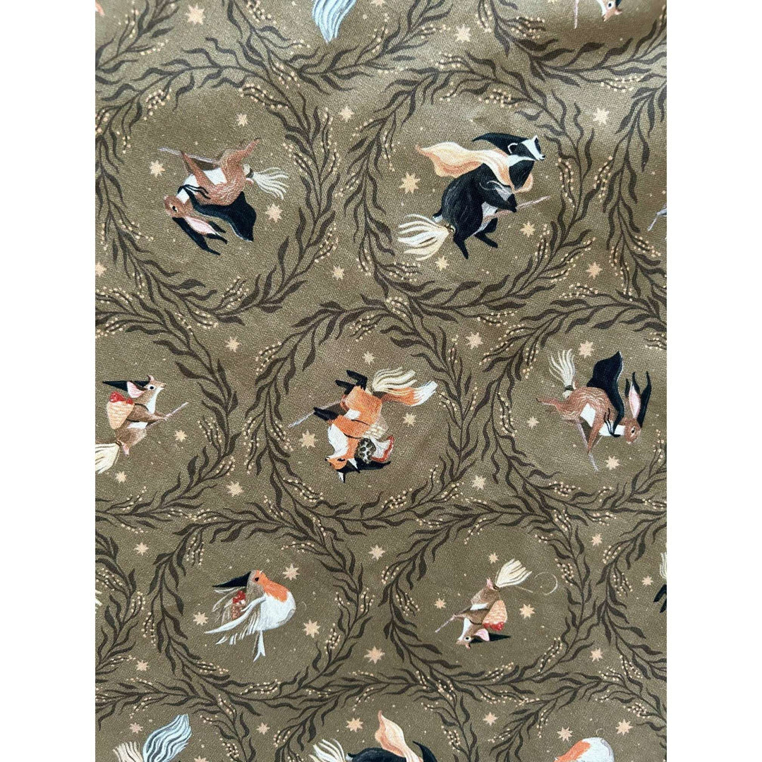 Witchy Animals Midi Dress