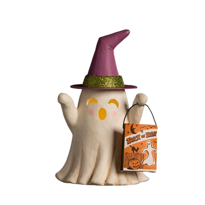 Witchy Ghost with Treat Bag by Bethany Lowe Designs 