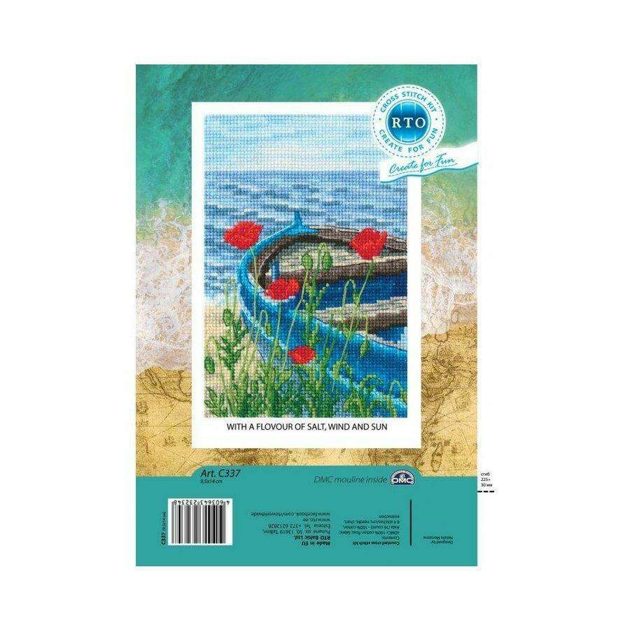 With the flavour of salt, wind and sun C337 Counted Cross Stitch Kit