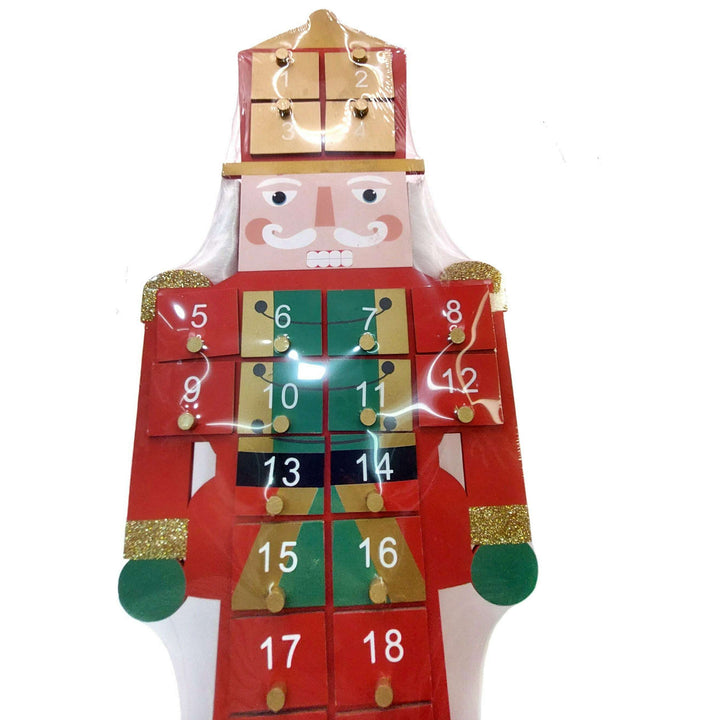 Wizardi Nutcracker Soldier Advent Calendar F07M14-1-RFRE21-CS