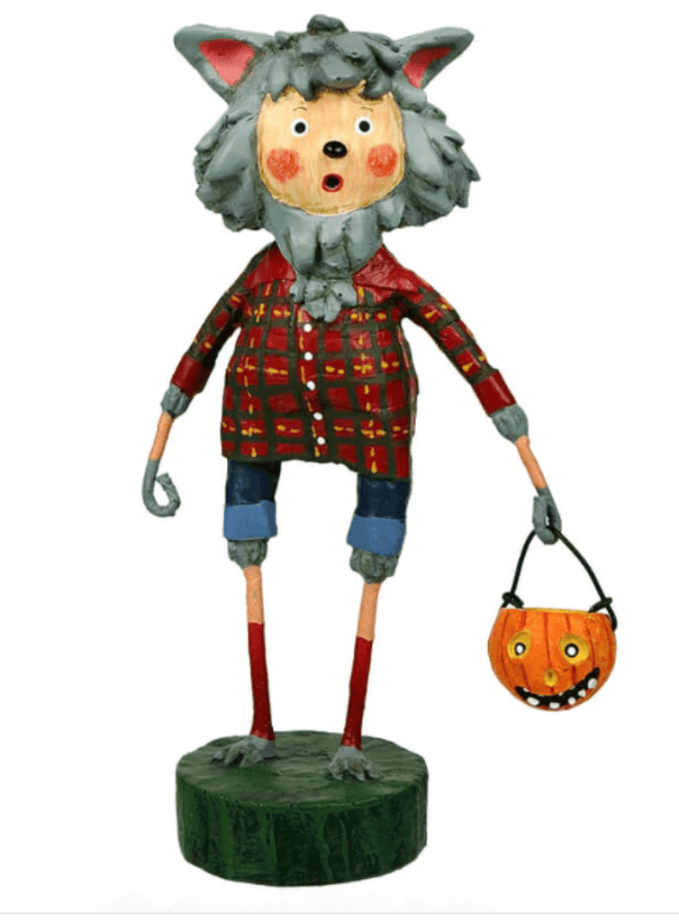 Wolfie Williams Halloween Figurine by Lori Mitchell - Quirks!