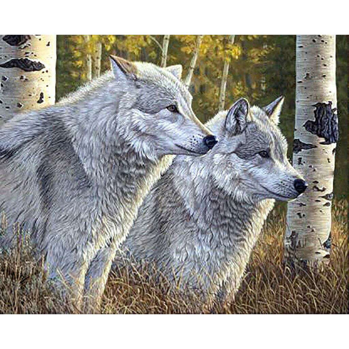 Wolves CS2570 19.7 x 15.8 inches Crafting Spark Diamond Painting Kit