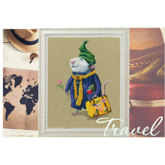 Wonderful and sublime world M798 Counted Cross Stitch Kit