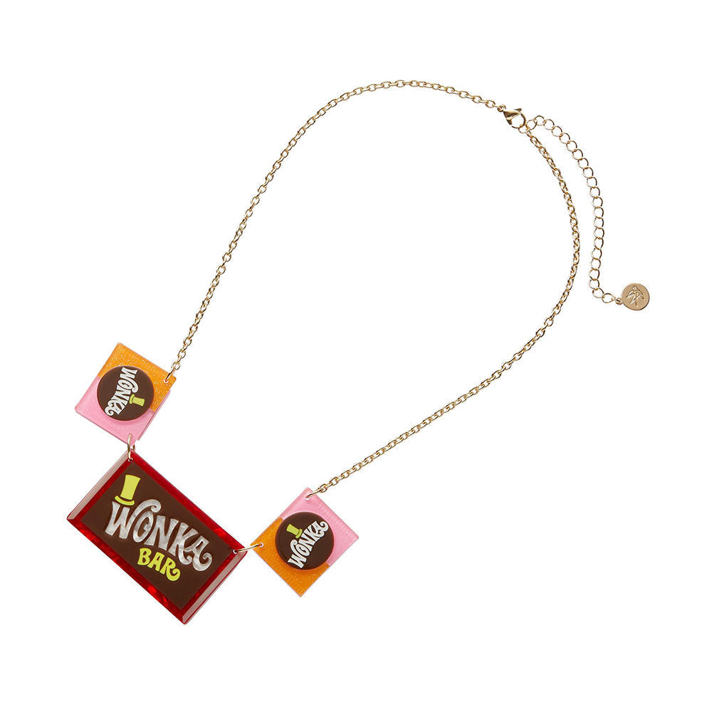 Wonka Chocolate Bars Necklace by Erstwilder image 1