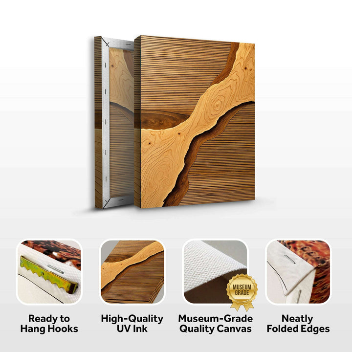Wood Rift Wall Art
