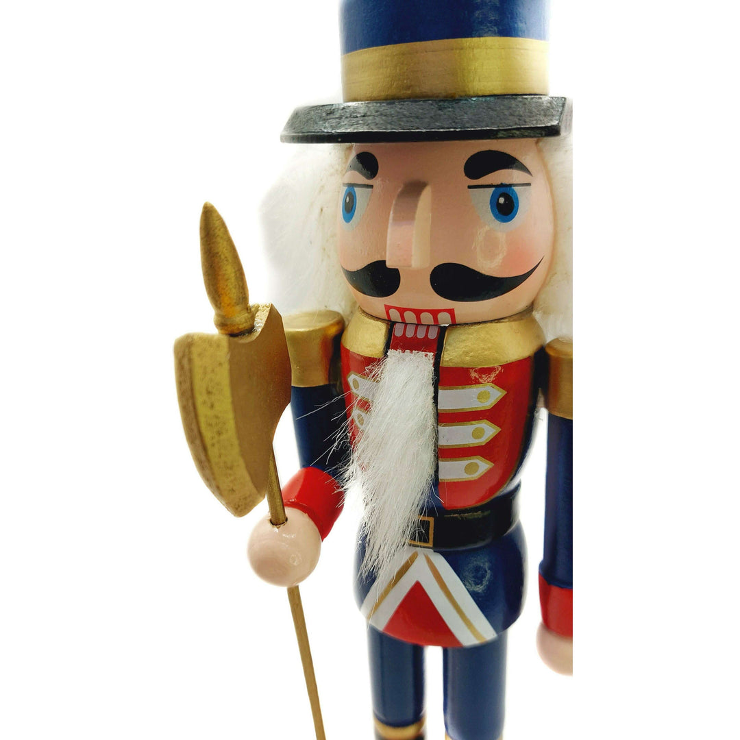 Wooden Brave Soldier Nutcracker Wizardi F07M6-13C