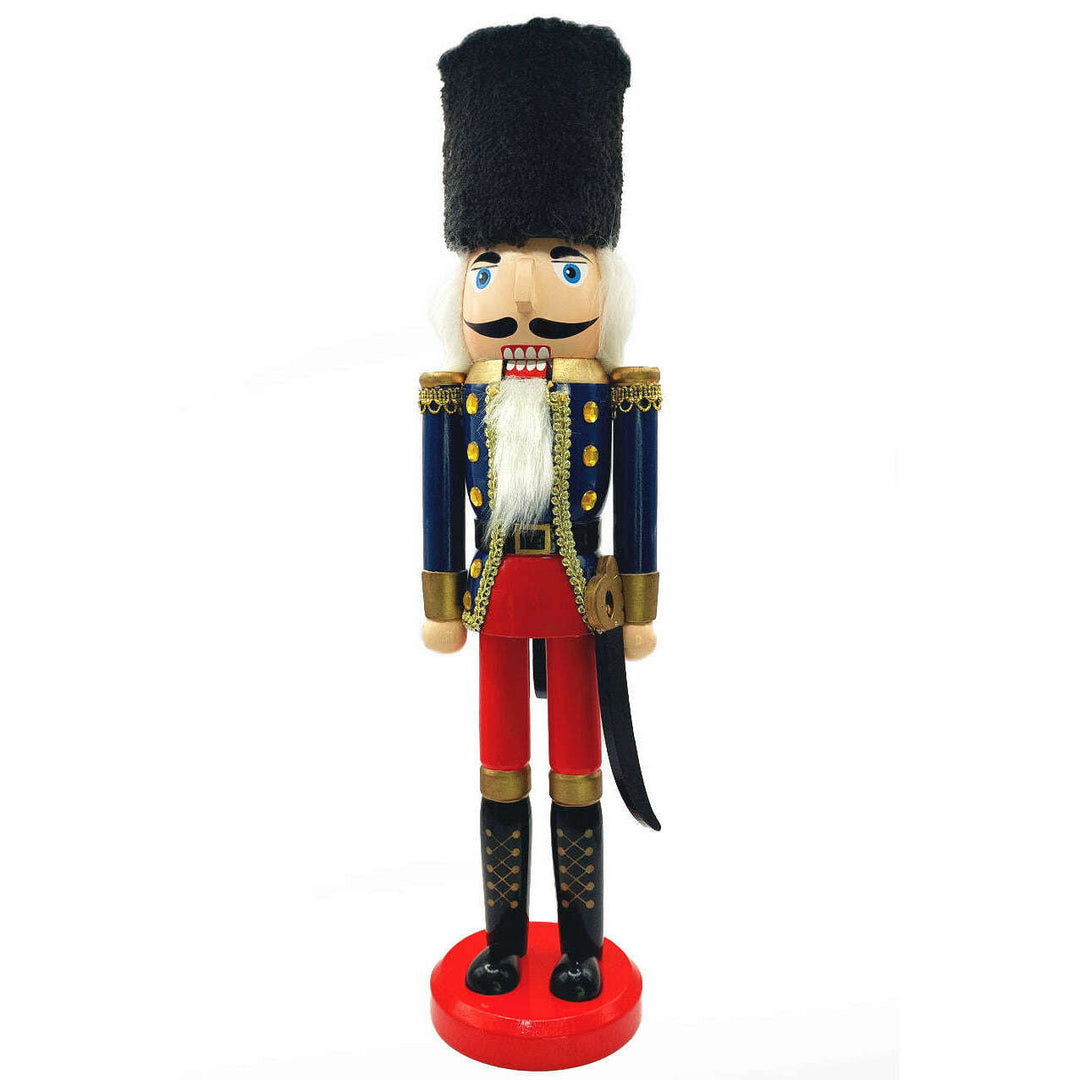 Wooden Commander Nutcracker Wizardi F07M6-3B