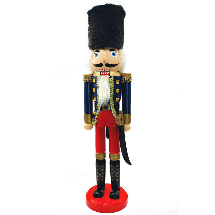 Wooden Commander Nutcracker Wizardi F07M6-3B