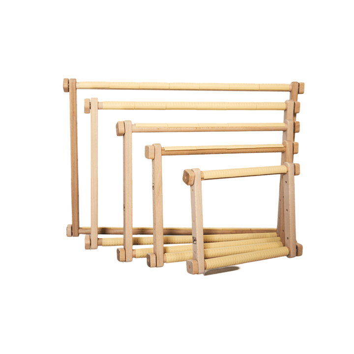 Wooden tapestry embroidery frame with clips 7,9*9,4in CSFR2024