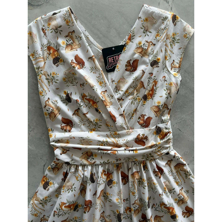 Woodland Animals Greta Dress