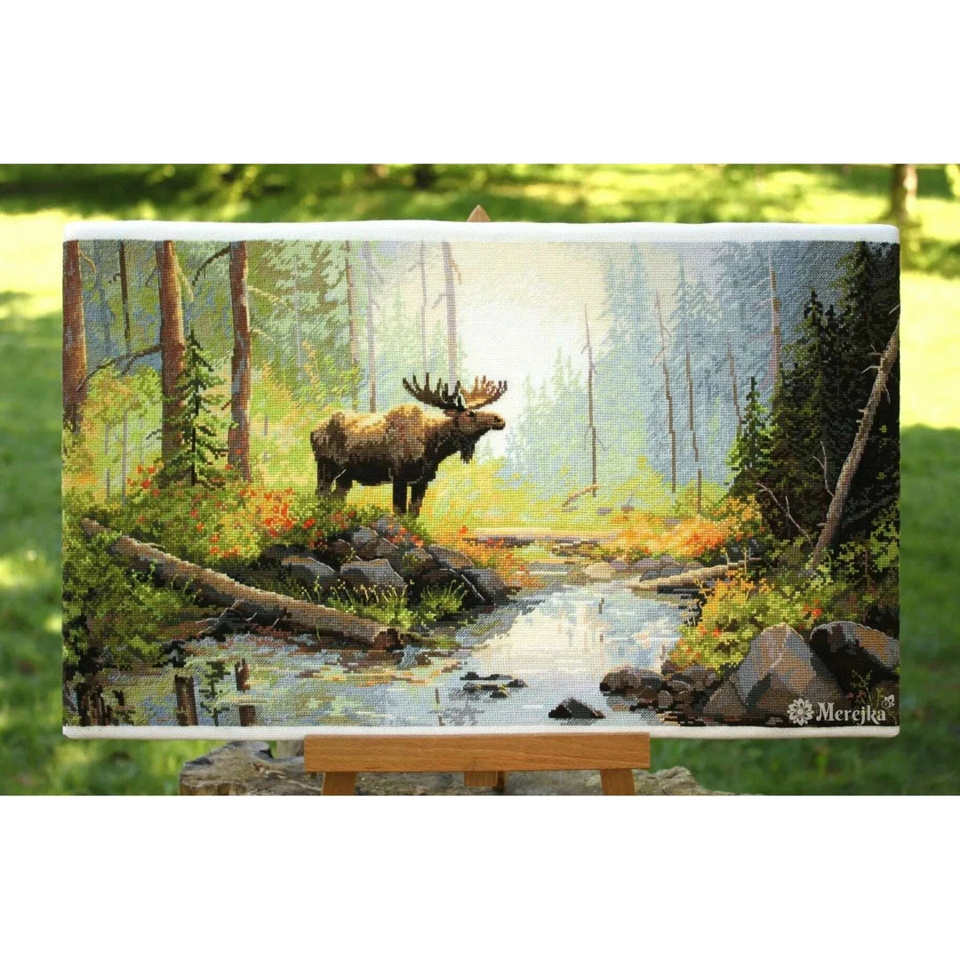 Woodland Morning K-245 Counted Cross Stitch Kit