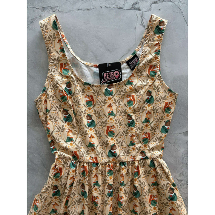 Woodland Scout Fit & Flare Dress