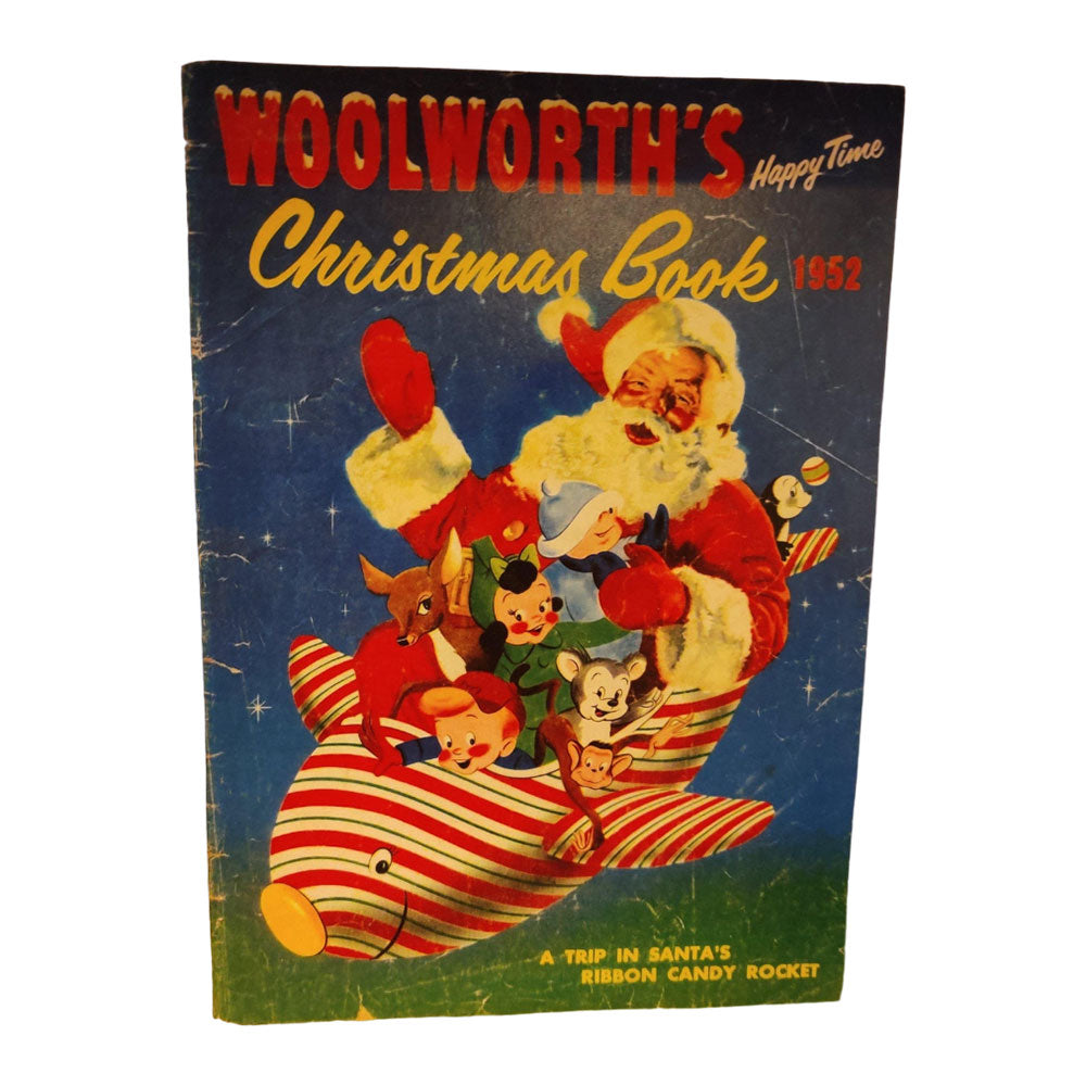 Woolworths Christmas Book Cover Wood Cutouts by Sawmill Shop