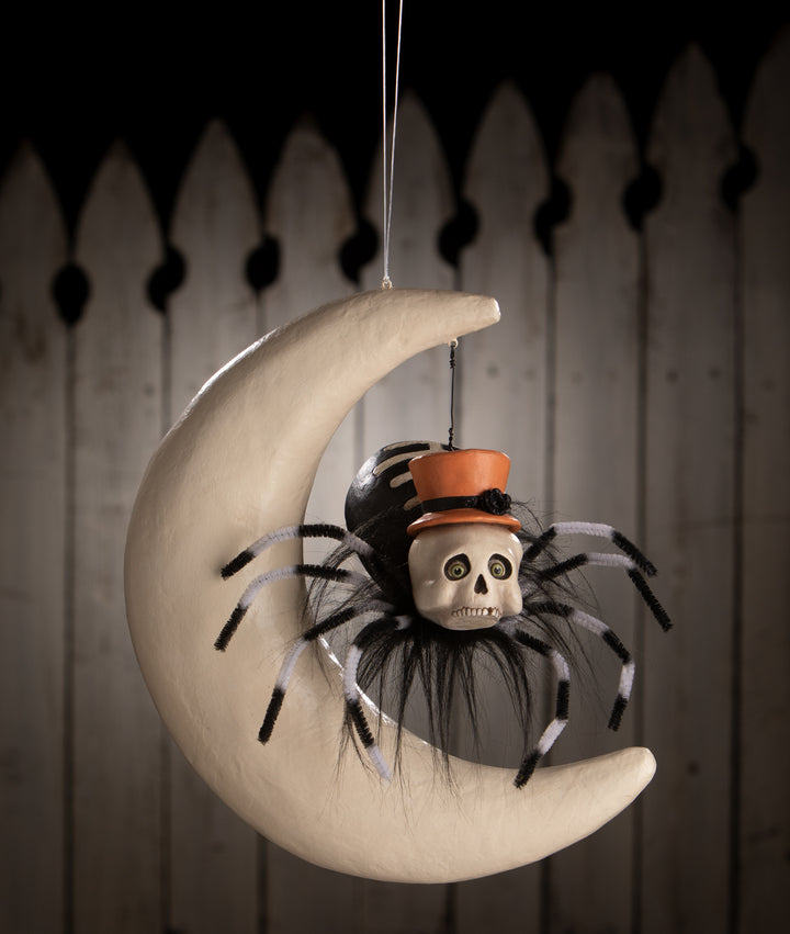 Hanging around Spider on Moon by Bethany Lowe Designs, image 3