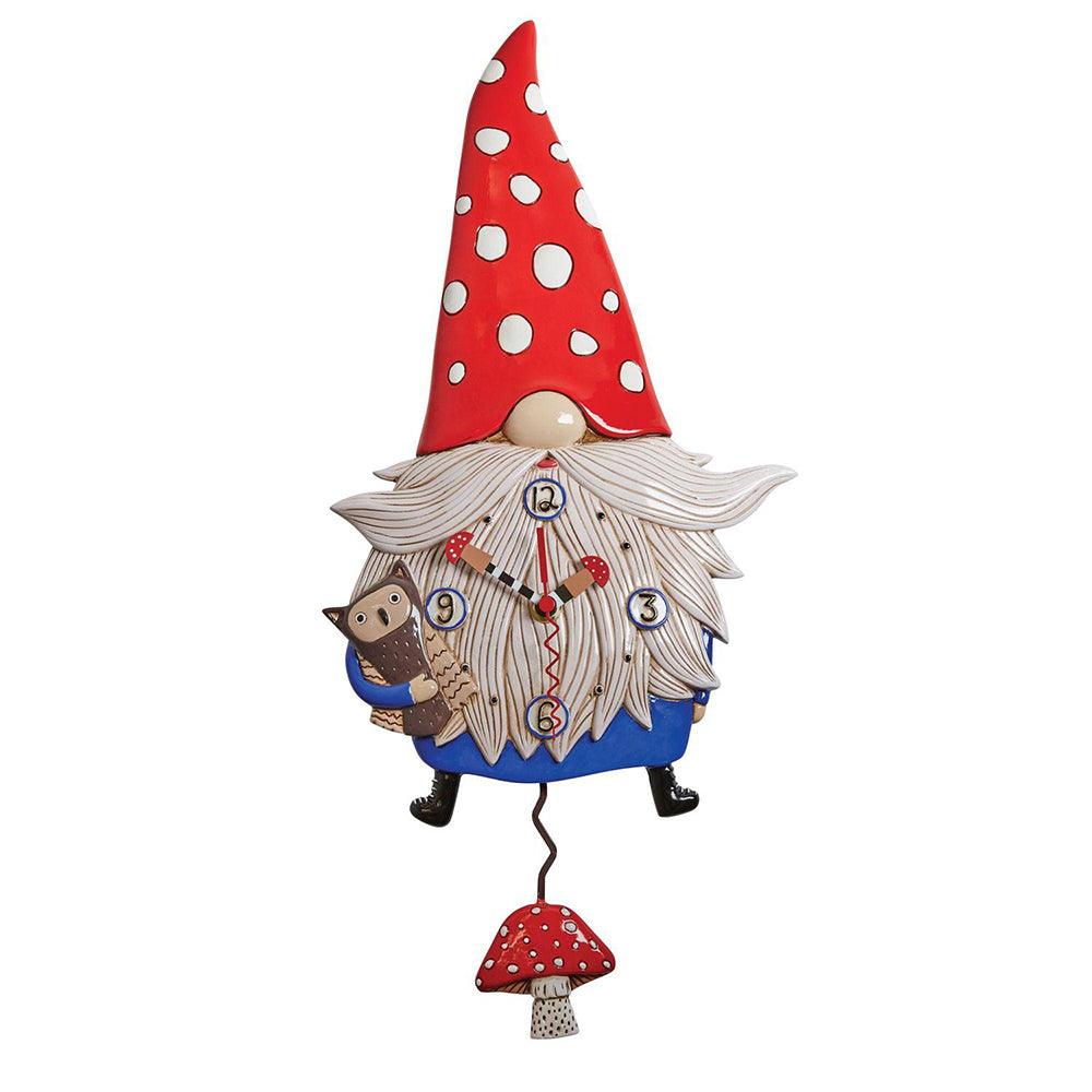 Wren The Gnome Wall Clock by Allen Designs - Quirks!