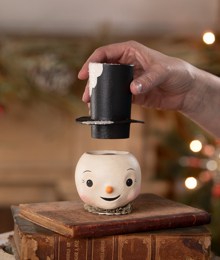Mr. Snowman Container by Bethany Lowe Designs, image 2