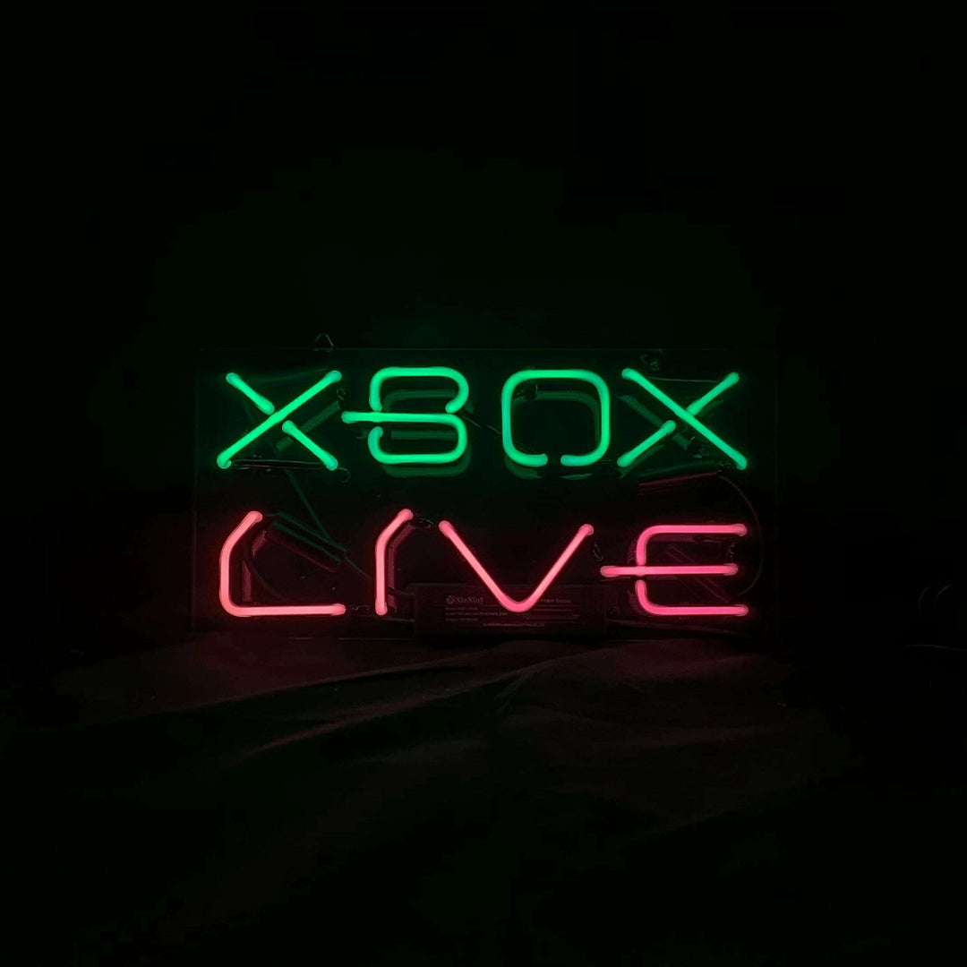 Xbox Live Neon Signs