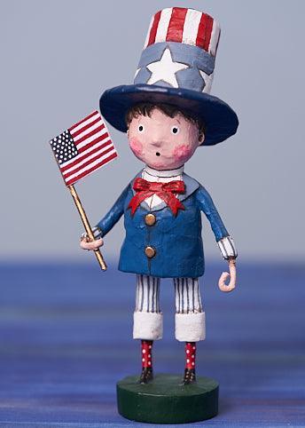 Yankee Doodle Boy Lori Mitchell Figurine - Quirks!