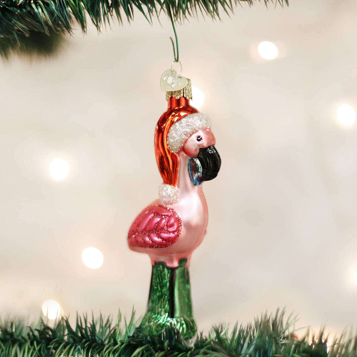 Yard Flamingo Ornament