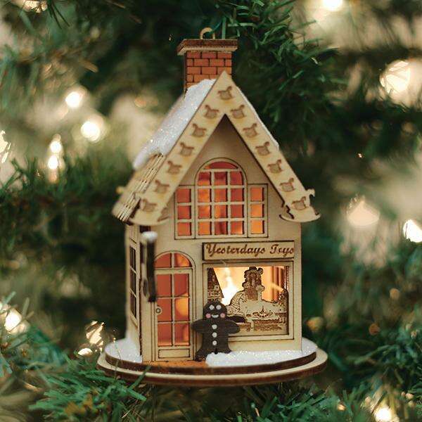 Old World Christmas Yesterday's Toys Blown Glass Ornament