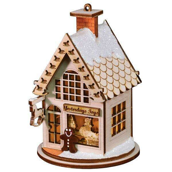 Old World Christmas Yesterday's Toys Blown Glass Ornament