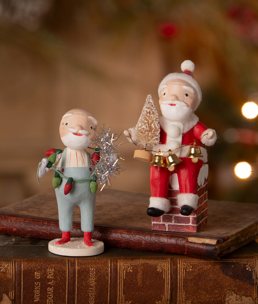 Santa on Chimney by Bethany Lowe Designs, image 6