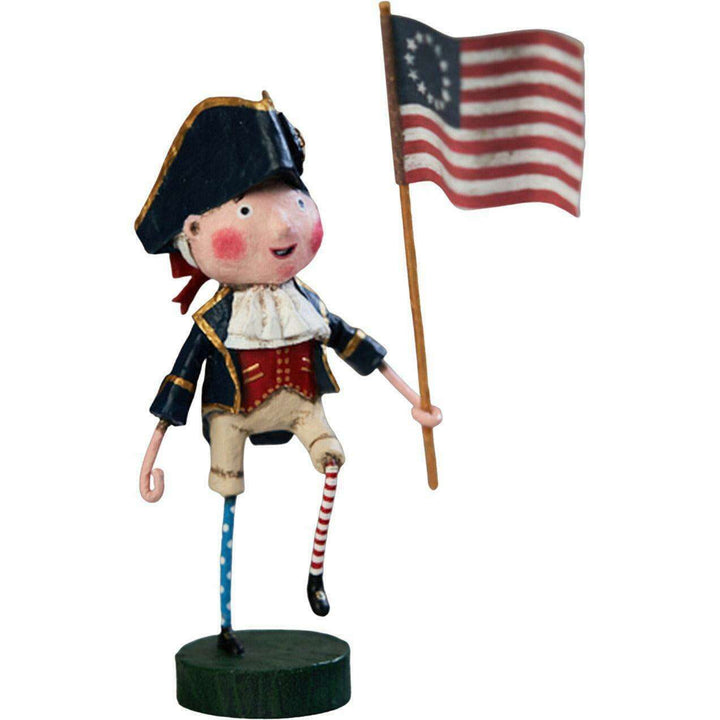 Young Washington Patriotic Figurine by Lori Mitchell – view 4