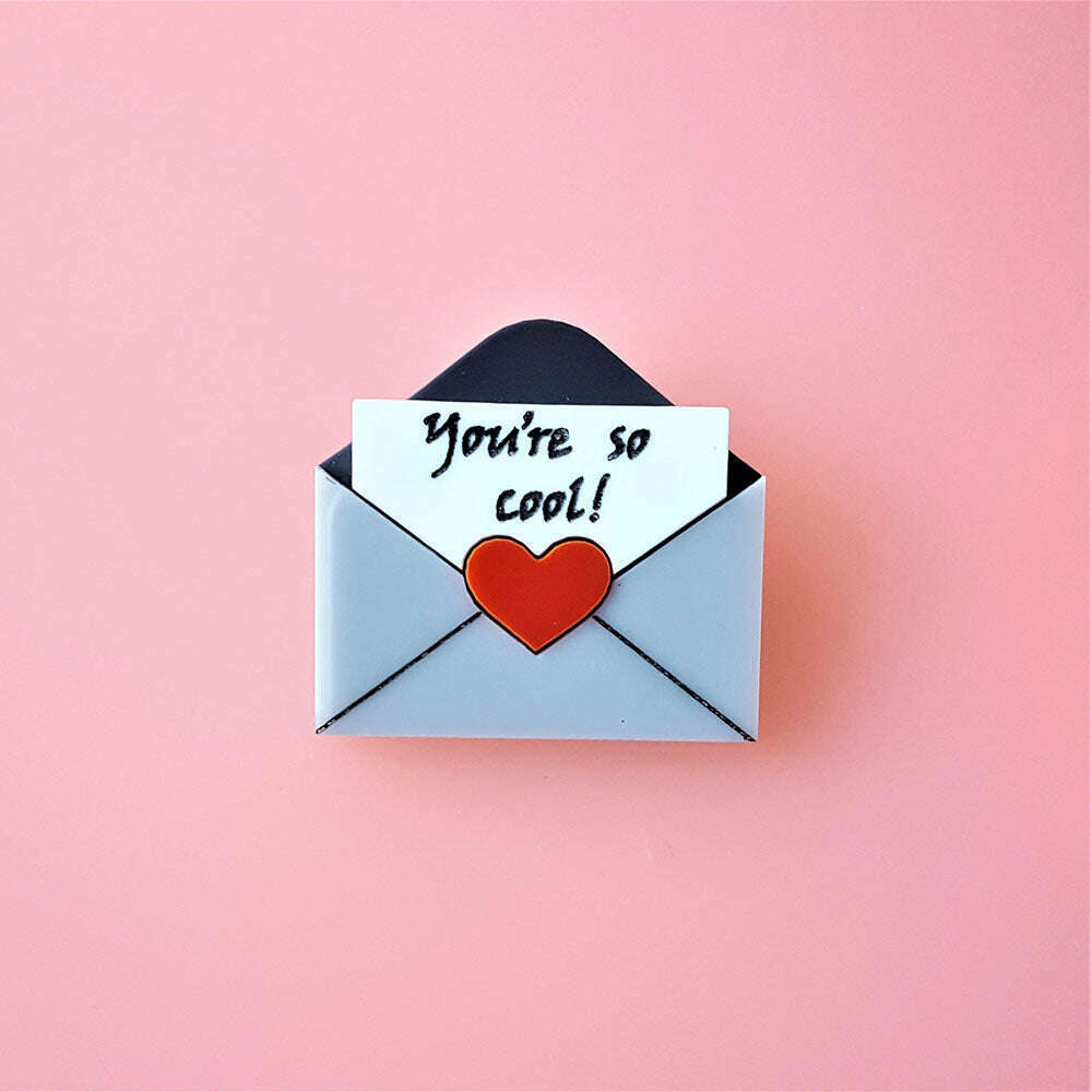 You&rsquo;Re So Cool Brooch by Cherryloco Jewellery 2