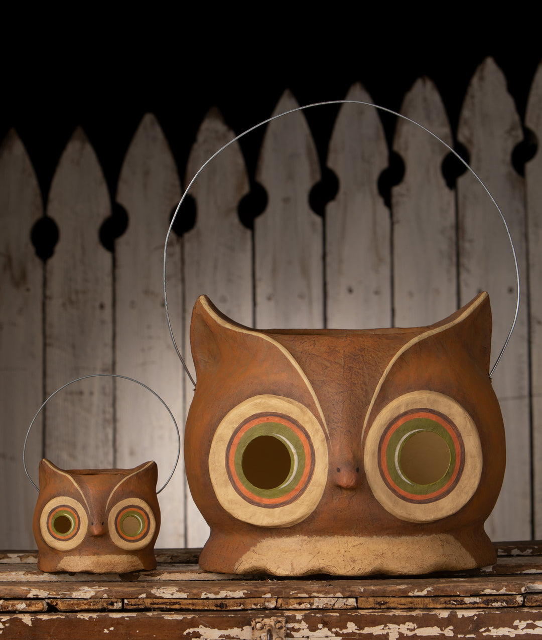 Small Hootin Owl Bucket by Bethany Lowe Designs, image 5