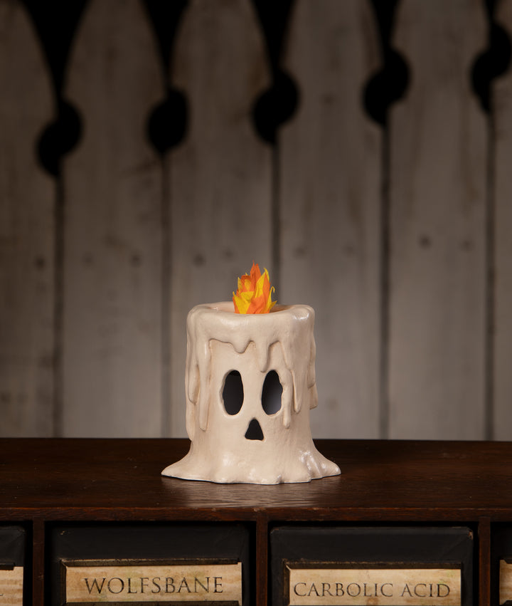 Small Flam'in Candle Luminary by Bethany Lowe Designs, halloween decor