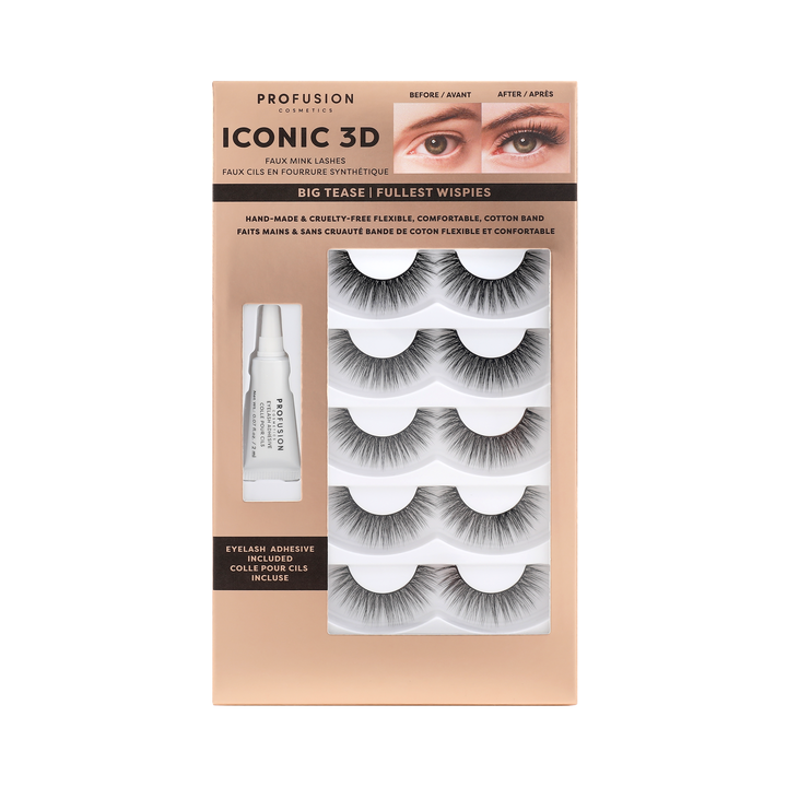Iconic 3D Faux Mink Lashes