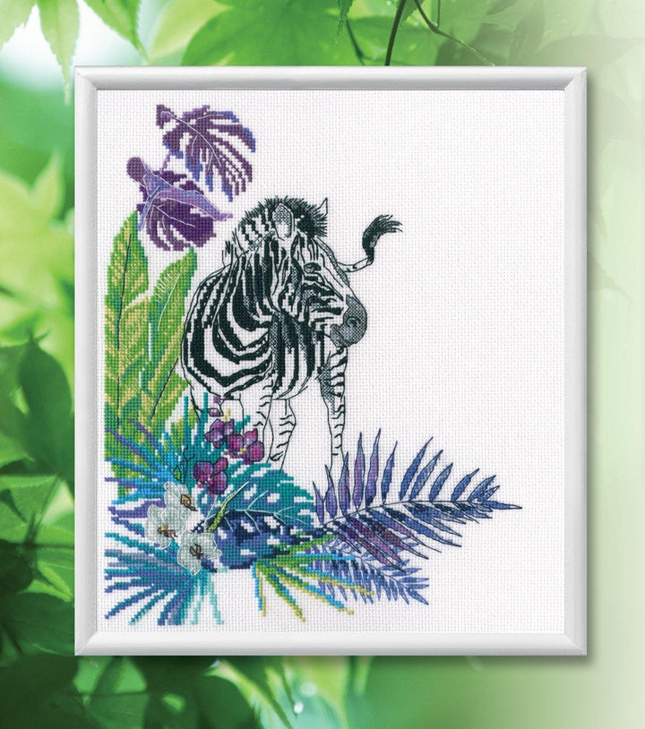 Zebra M743 Counted Cross Stitch Kit