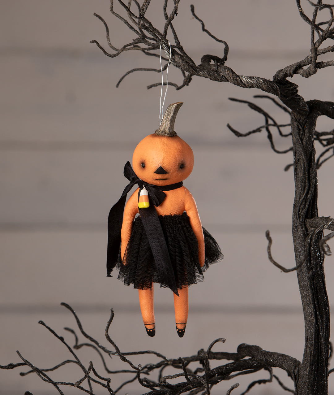 Tabitha Pumpkin Ornament by Bethany Lowe Designs, halloween decor