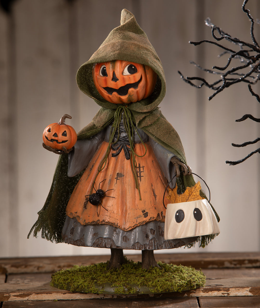 Smiling Susie Pumpkin by Bethany Lowe Designs, image 3